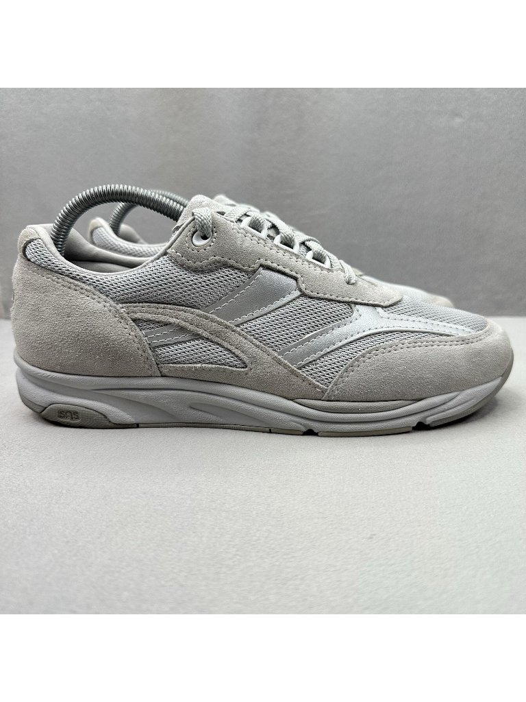 Sas Tour Mesh Womens Size 10 (M) Shoes Dust Grey Lace-Up Comfort Walking Sneaker